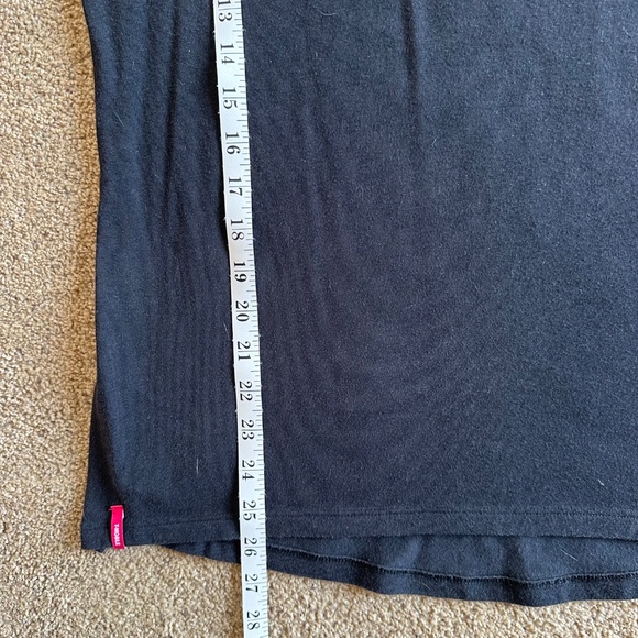 T-Mobile Devon & Jones Black 3/4 Sleeve V-Neck Henley Top – Women’s Size S - Picture 6 of 7